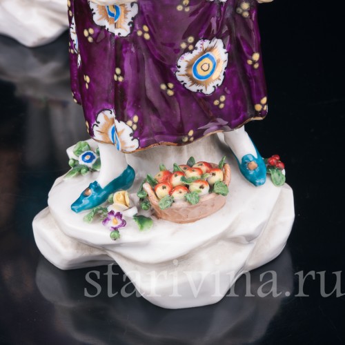 Продавцы яблок, Sitzendorf, Германия, пер. пол. 20 в