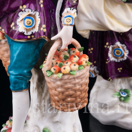 Продавцы яблок, Sitzendorf, Германия, пер. пол. 20 в