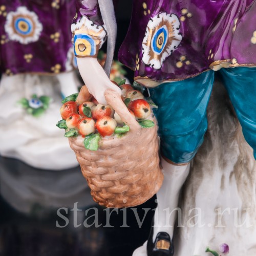 Продавцы яблок, Sitzendorf, Германия, пер. пол. 20 в