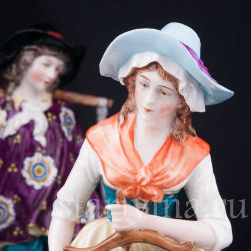 Продавцы яблок, Sitzendorf, Германия, пер. пол. 20 в