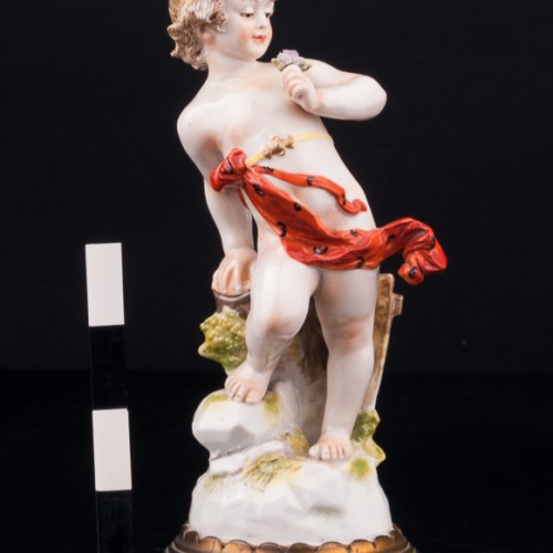 Путти с цветком (аллегория весны), Volkstedt, Германия, 19 в