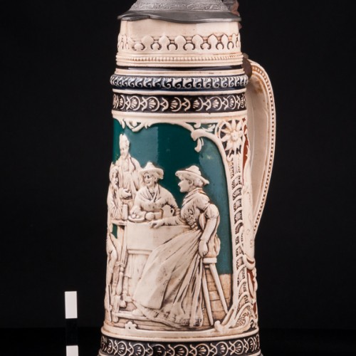 Старинный Пивной кувшин, 2 л, Rosskopf & Gerz, Германия, 1901-14 гг.