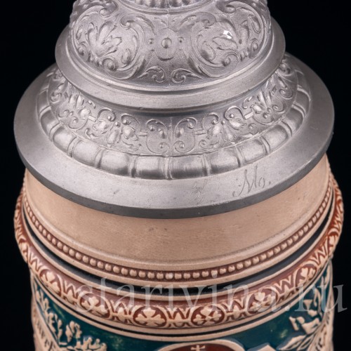 Кружка Орел, 1/2 л, Reinhold Merkelbach, Германия, кон. 19 - нач. 20 вв
