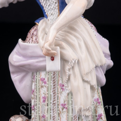 Фарфорвая статуэтка Пасторальная пара, Meissen, Германия, кон. 19 - нач. 20 вв.