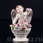 Ангелочек с корзиной цветов, Meissen, Германия, нач. 20 в