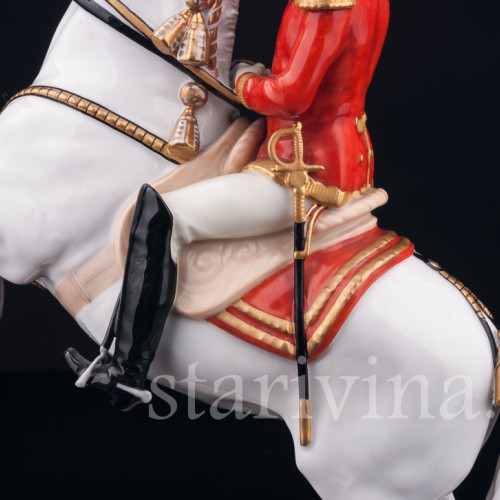 Статуэтка Курбет, испанская школа верховой езды, Augarten, Австрия, сер. 20 в.