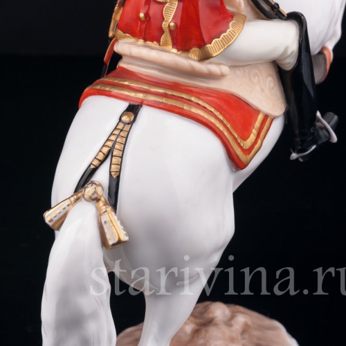 Статуэтка Курбет, испанская школа верховой езды, Augarten, Австрия, сер. 20 в.