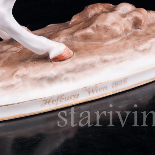 Статуэтка Курбет, испанская школа верховой езды, Augarten, Австрия, сер. 20 в.