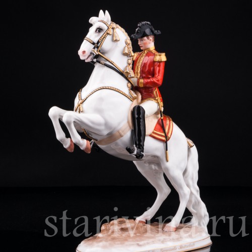 Статуэтка Курбет, испанская школа верховой езды, Augarten, Австрия, сер. 20 в.