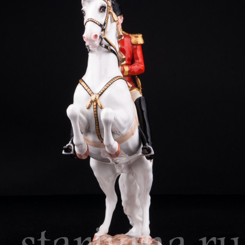 Статуэтка Курбет, испанская школа верховой езды, Augarten, Австрия, сер. 20 в.