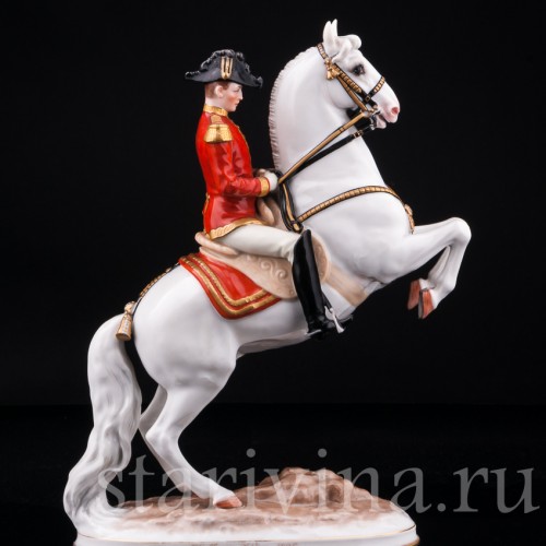 Статуэтка Курбет, испанская школа верховой езды, Augarten, Австрия, сер. 20 в.