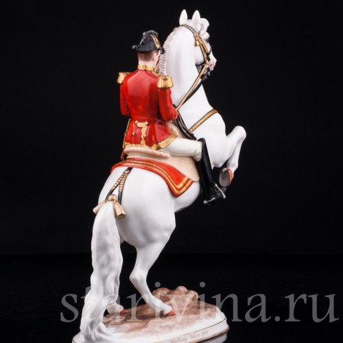 Статуэтка Курбет, испанская школа верховой езды, Augarten, Австрия, сер. 20 в.