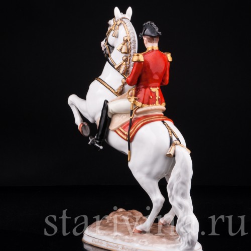 Статуэтка Курбет, испанская школа верховой езды, Augarten, Австрия, сер. 20 в.