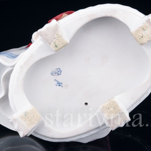 Девочки и котенок, E. A. Muller, Германия, нач. 20 в