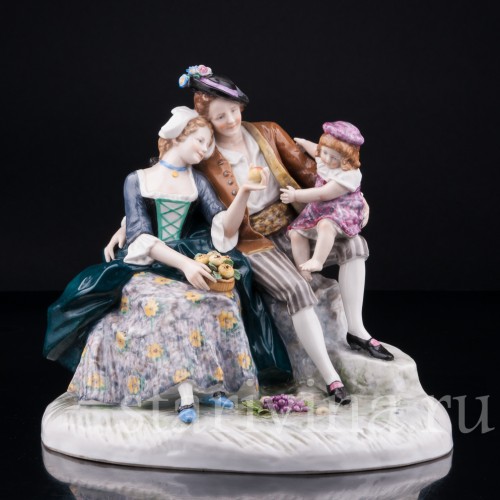 Счастливое семейство, Karl Ens, Германия, нач. 20 в