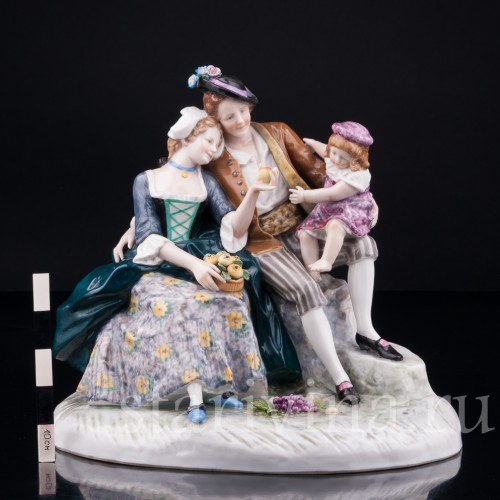 Счастливое семейство, Karl Ens, Германия, нач. 20 в