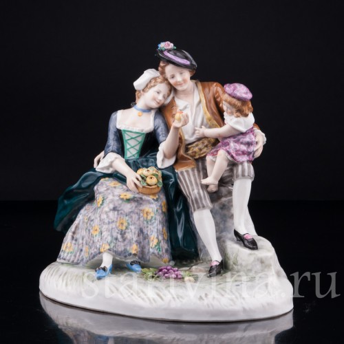 Счастливое семейство, Karl Ens, Германия, нач. 20 в