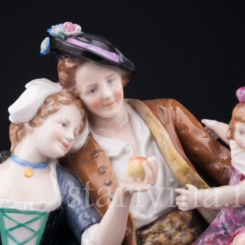 Счастливое семейство, Karl Ens, Германия, нач. 20 в