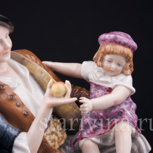 Счастливое семейство, Karl Ens, Германия, нач. 20 в