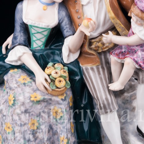 Счастливое семейство, Karl Ens, Германия, нач. 20 в