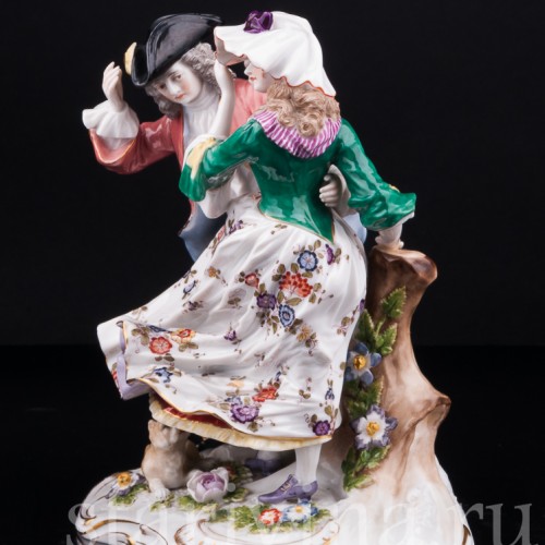 Порыв ветра, пара, Volkstedt, Германия, кон. 19 в