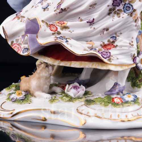 Порыв ветра, пара, Volkstedt, Германия, кон. 19 в