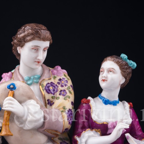 Пасторальная пара, Volkstedt, Германия, 19 в