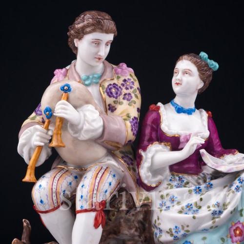 Пасторальная пара, Volkstedt, Германия, 19 в