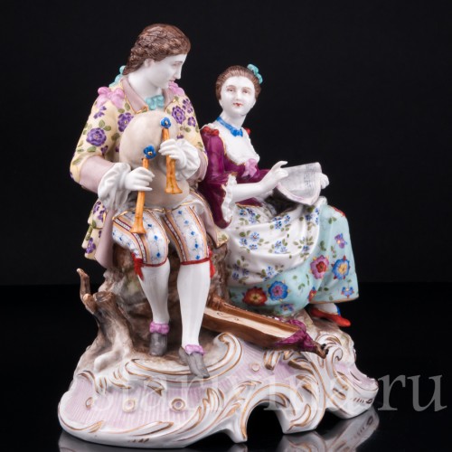 Пасторальная пара, Volkstedt, Германия, 19 в