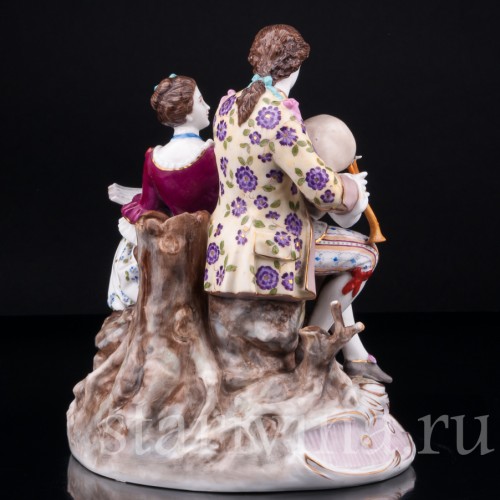 Пасторальная пара, Volkstedt, Германия, 19 в
