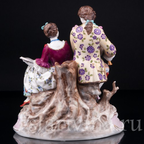 Пасторальная пара, Volkstedt, Германия, 19 в