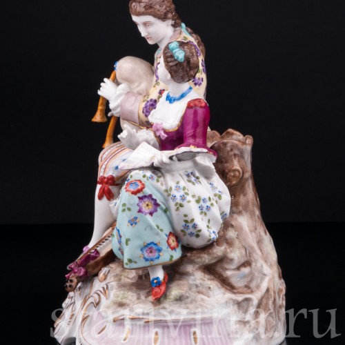 Пасторальная пара, Volkstedt, Германия, 19 в