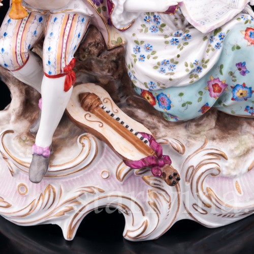 Пасторальная пара, Volkstedt, Германия, 19 в