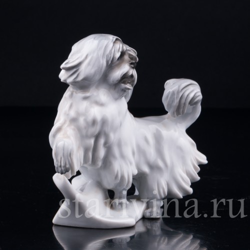 Статуэтка из фарфора Собака, Karl Ens, Германия, 1920-30 гг.