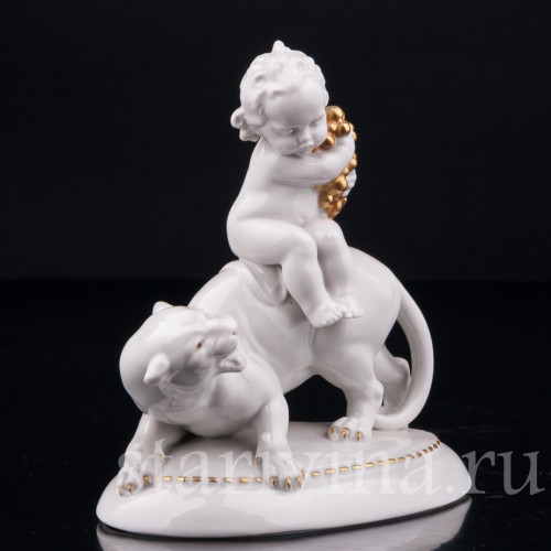 Путти на пантере, Hertwig & Co, Германия