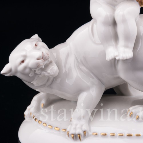 Путти на пантере, Hertwig & Co, Германия