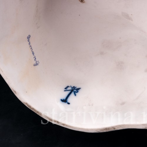 Ушастая сова, Karl Ens, Германия, нач. 20 в