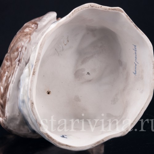 Ушастая сова, Karl Ens, Германия, нач. 20 в