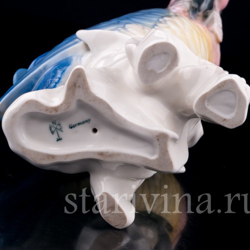 Попугай на кукурузе, Karl Ens, Германия, 1920-30 гг