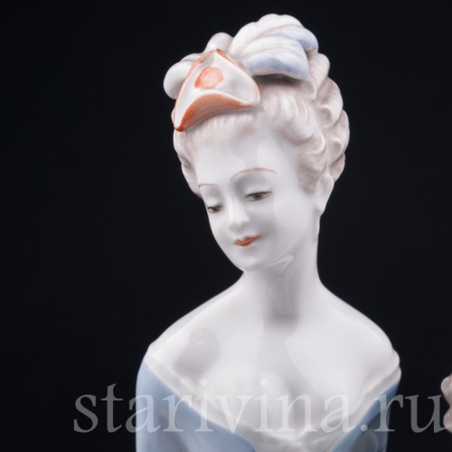 Фигурка из фарфора Пара с мандолиной, Rosenthal, Германия, 1930-50 гг.