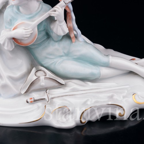 Фигурка из фарфора Пара с мандолиной, Rosenthal, Германия, 1930-50 гг.