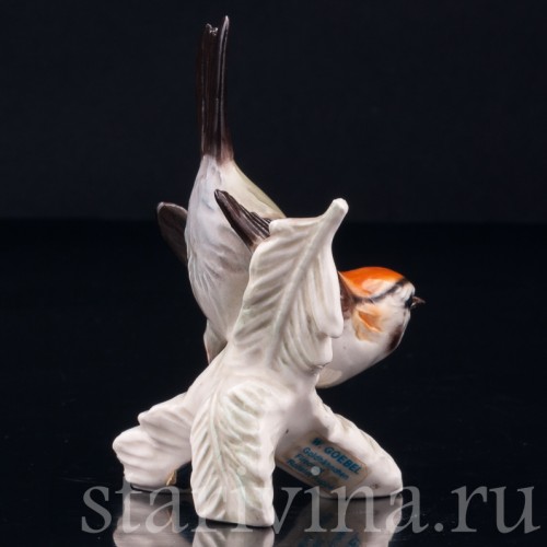 Королёк на еловой ветке, Goebel, Германия, до 1990 г