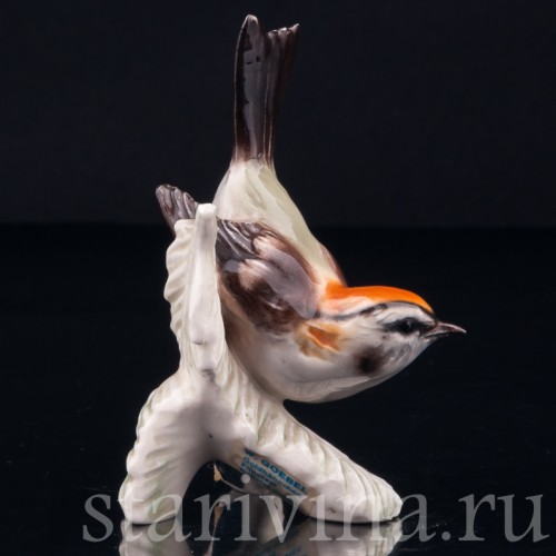 Королёк на еловой ветке, Goebel, Германия, до 1990 г
