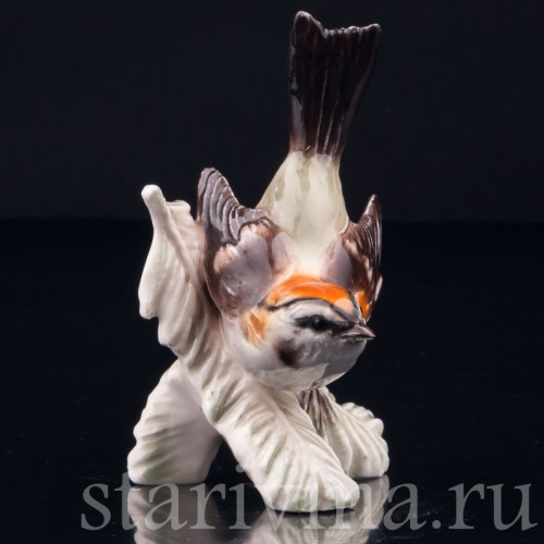 Королёк на еловой ветке, Goebel, Германия, до 1990 г