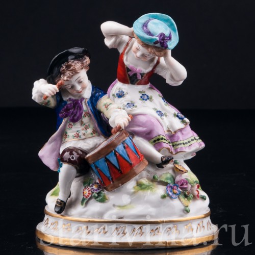 Дети с барабаном, Германия, кон. 19 - нач. 20 вв