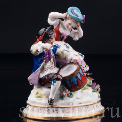 Дети с барабаном, Германия, кон. 19 - нач. 20 вв