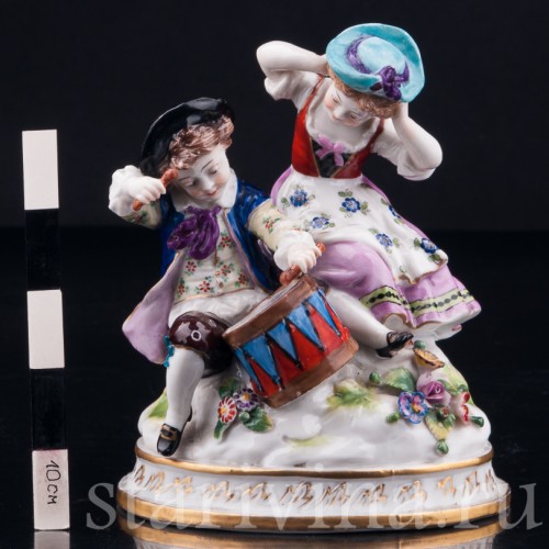 Дети с барабаном, Германия, кон. 19 - нач. 20 вв