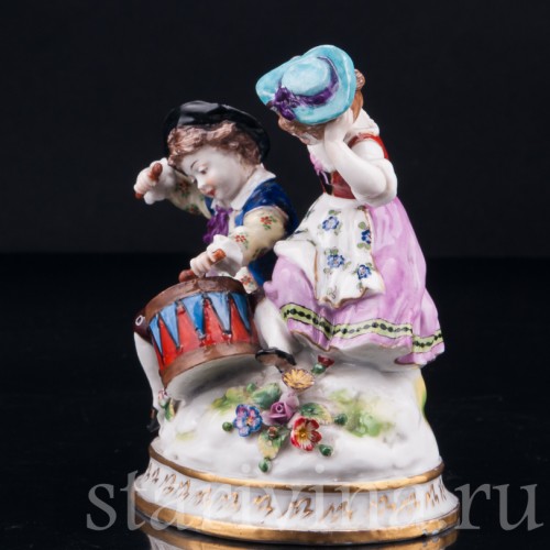 Дети с барабаном, Германия, кон. 19 - нач. 20 вв