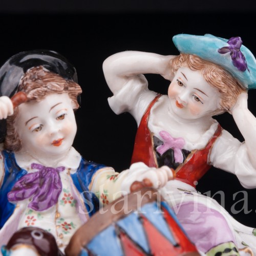 Дети с барабаном, Германия, кон. 19 - нач. 20 вв