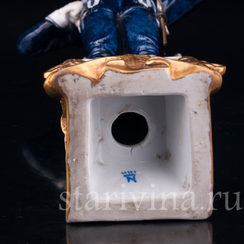 Фарфоровая статуэтка солдата Английский драгун, Bruno Merli, Италия, 1950-70 гг.